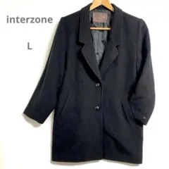 ⭐️レトロinterzone(L)チェスターコートジャケット　ミディアム　レトロ