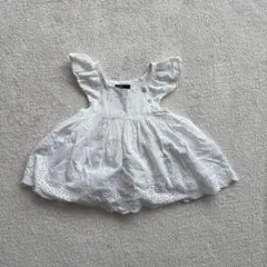 babyGap ホワイト フリル袖 トップス 18-24ヶ月