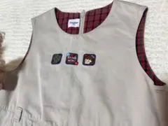 ファミリア　ジャンバースカート ファミリアチェック