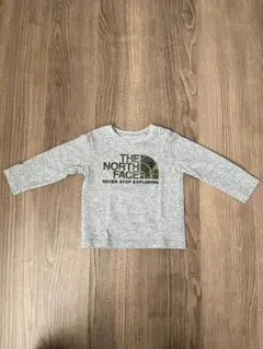 THE NORTH FACE グレー長袖Tシャツ