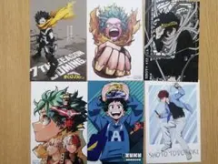 僕のヒーローアカデミア アニメイトポストカード6点
