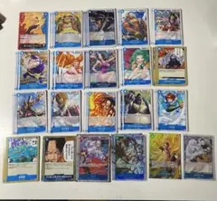 ワンピース 赤青エース デッキ デッキパーツ 72枚セット