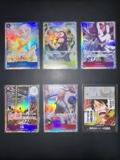 神の島の冒険 レベッカ ゾロ エネル 万雷 SR まとめ　美品 匿名配送