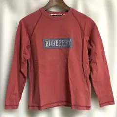 Burberry バーバリー　150A 長袖　ロンT 赤