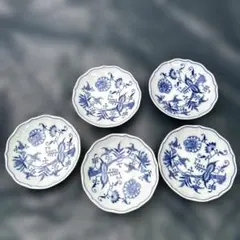 ZWIEBELMUSTER（ツヴィーベルムスター）大皿　6枚　パスタ皿　チェコ製 ZWIEBELMUSTER（ツヴィーベルムスター）大皿 6枚 パスタ皿 チェコ製