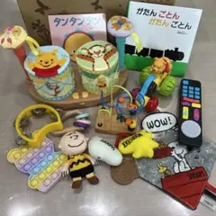 知育玩具セット くまのプーさん スヌーピー１２点セットのサムネイル