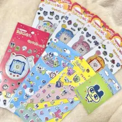 a*e様 たまごっち　キラキラシール　プチプチシール　ワッペン　まめっち　8点セ