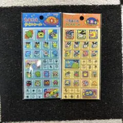 キャラクターシールセット（青・黄）