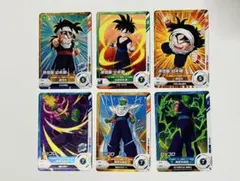 ドラゴンボールスーパーダイバーズ1弾 孫悟飯&ピッコロ6枚セット