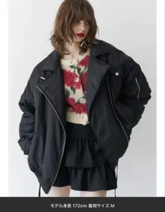 jouetie ライダースMA-1ジャケット