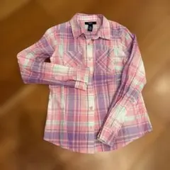 GapKids 長袖チェックシャツ 130