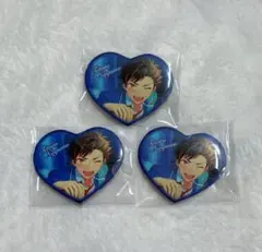 南雲鉄虎 ハート 缶バッジ あんスタ