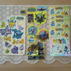 ポケモン ステッカーシート 4枚セット他のサムネイル