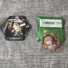 鬼滅の刃　アニマルクッキーバッジ　竈門ねずこ/コースター　童磨