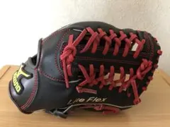 ミズノ LITE FLEX 軟式グローブ 右投げ 旧ロゴ ブラウン 野球 グラブ