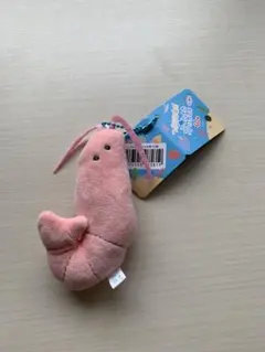 つぶらな瞳の水族館 ぬいぐるみマスコット エビ