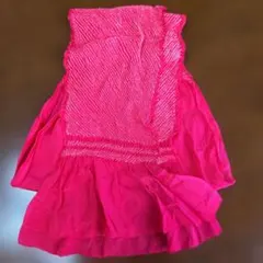 正絹　絞り　帯揚げ　g9　成人式　卒業式　訪問着　振袖　留袖　結婚式　謝恩会