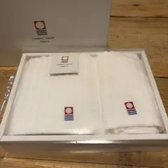 新品未使用　今治フェイスタオル2枚セット ホワイト