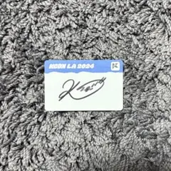 KCON LA 2024 佐々木心菜 サイントレカ