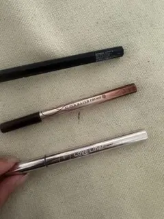 アイライナー3本セット　ヒロインメイク、ラブライナー、エトワルローズ