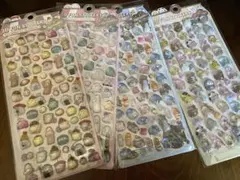 【4枚セット】ドロップシール 立体シール　うるちゅる　3D