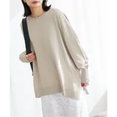 【JOURNAL STANDARD】アイスコットンワイドプルオーバー（グレー）