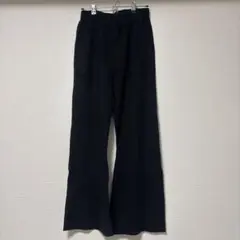 MURUA ニットフィットフレアパンツ　サイドスリット