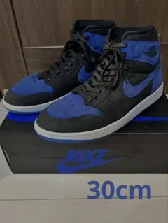 NIKE AIR JORDAN 1 ロイヤル　リイマジンド　オイル加工
