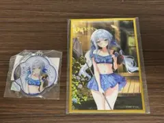 くじコレ 勝利の女神 NIKKE C賞 アンカー アクリルキーホルダー ミニ色紙