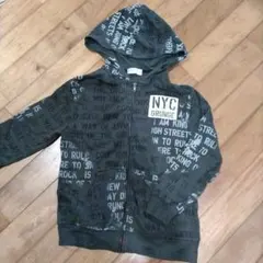 ZARA BOYS ダークグレー パーカー 8サイズ
