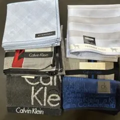Burberry Calvin Klein renoma ハンカチセット