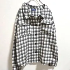 チャミィ　chummy ネルシャツ　茶色　Mサイズのサムネイル
