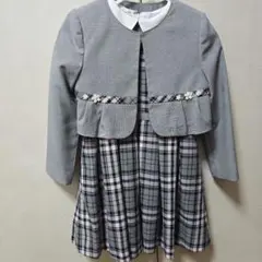 chopin deux セレモニ ワンピース ドレス フォーマル ボレロ 120