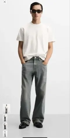 〈完売品〉ZARA BUGGY FIT デニムパンツ