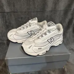 New Balance 1000 ホワイト/グレー　18センチ　キッズ