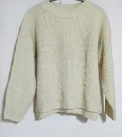 GreadyBrilliant ラメ入りセーターニット長袖