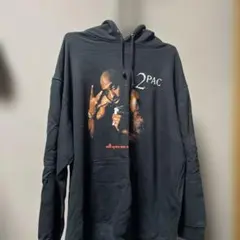 2PAC パーカー ブラック XXXL