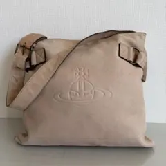 ヴィヴィアンウエストウッド　アコード　ショルダーバッグ　オーブ　レザー　ベージュ