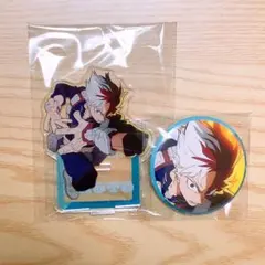 僕のヒーローアカデミア ユアネクスト 特典 アクリルスタンド&缶バッジ 轟焦凍