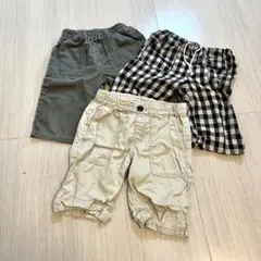 Junkstore他　120 キッズ 半ズボン 3点セット まとめ売り
