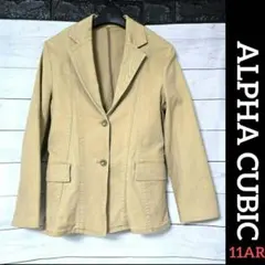 ♥️ ALPHA CUBIC ♥️ テーラードジャケット ジャケット 上着