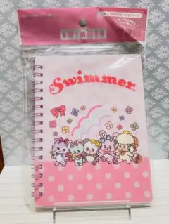 SWIMMER シール帳　ノート ピンク キャラクター文具　商品管理ケース8のサムネイル