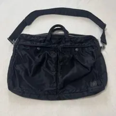 PORTERポーター 2wayショルダーバッグ ビジネスバッグ タンカー黒