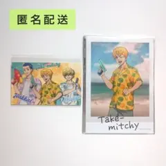 花垣武道 ブロマイド ミニカード (ハ戒 武道 千冬) 東京リベンジャーズ