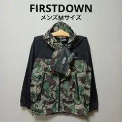 FIRST DOWN ナイロンジャケット 収納袋付き　メンズMサイズ　未使用のサムネイル