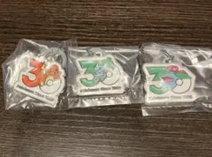ポケモン 30周年 メタルチャームマスコット 3個セット ポケットモンスター