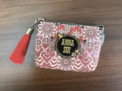 ANNA SUI 2022BABBIバレンタインコラボポーチ　ピンク系