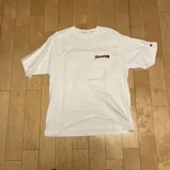 Champion ホワイト Tシャツ Lサイズ