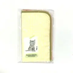 【未開封】モンスイユ エクートミネット L型ポーチ ねこ 猫 イエロー 黄色