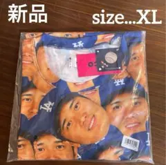 新品　SHOHEI OHTANI 顔だらけ　Tシャツ 大谷翔平 ドジャ